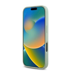 Θήκη Guess PU Grained Classic Logo MagSafe Case Apple iPhone 16 Pro Max (6.9") Green