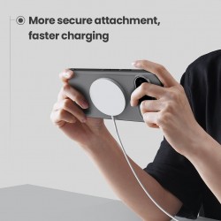 Θήκη Nillkin Super Frosted PRO Magnetic Back Cover Google Pixel 10 / 10 Pro Transparent / Black