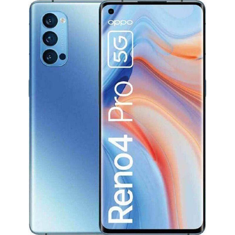 Oppo Reno4 Pro 5G Single Sim (12GB/256GB) Galactic Blue Μεταχειρισμένο με 6 Μήνες Εγγύηση 