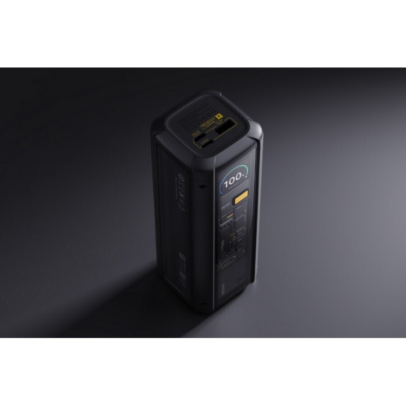 Εξωτερική Μπαταρία Xiaomi HyperCharge Powerbank 25000mAh 1xUSB-A 2xUSB-C 212W Black