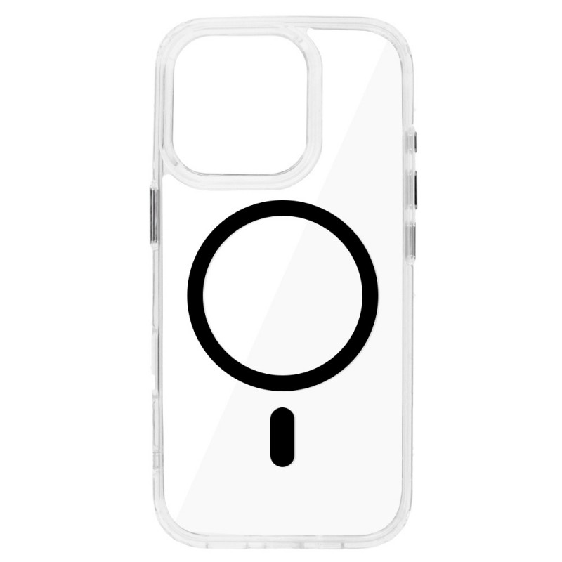 Θήκη Glossy Magsafe Clear Cover Apple iPhone 16 Pro Max (6.7") Black