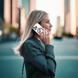 Θήκη Glossy Magsafe Clear Cover Apple iPhone 16 Pro Max (6.7") Black