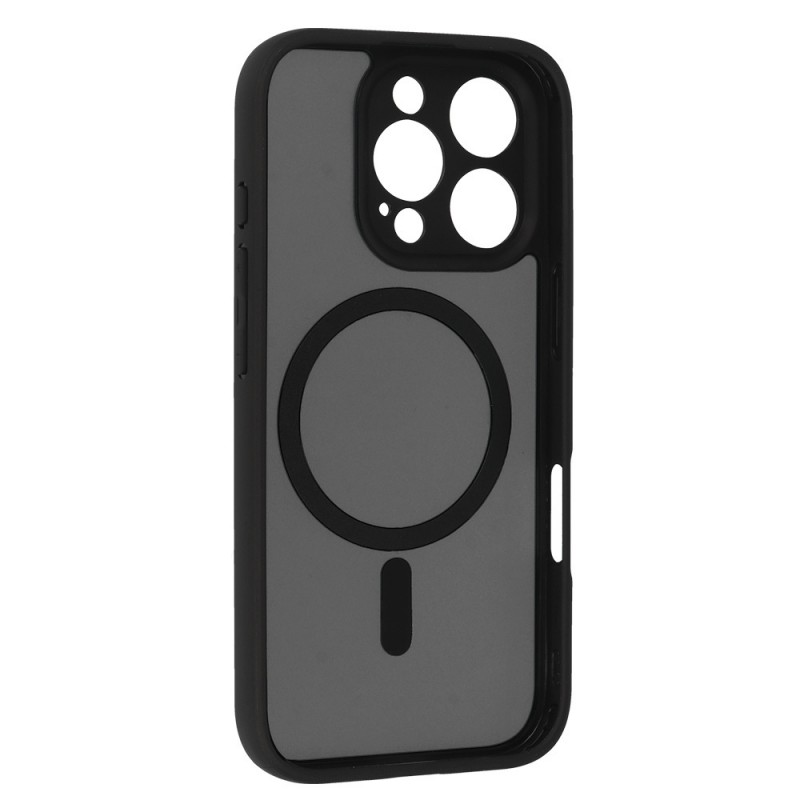 Θήκη Full Matte Mag Cover Apple iPhone 16 Pro Max (6.7") Black