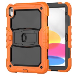 Θήκη Kickstand Shockproof Tablet Cover Apple iPad Mini 6 (2021) 8.3" Black/Orange
