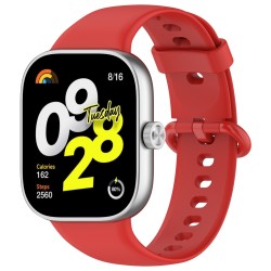 Ανταλλακτικό λουράκι Silicone with Colourful Buckle Xiaomi Redmi Watch 4 / Smart Band 8 Pro / Smart Band 9 Pro /  Redmi Watch 5 Red