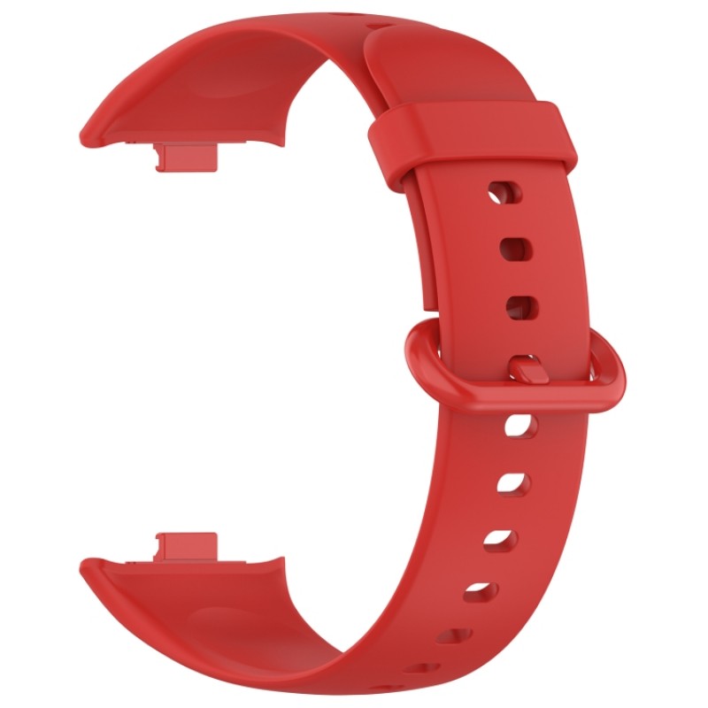 Ανταλλακτικό λουράκι Silicone with Colourful Buckle Xiaomi Redmi Watch 4 / Smart Band 8 Pro / Smart Band 9 Pro /  Redmi Watch 5 Red