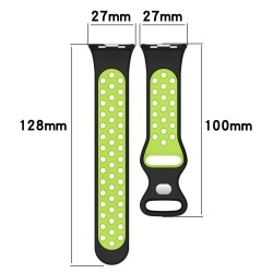 Ανταλλακτικό λουράκι Dual Color with Silicone Buckle Xiaomi Redmi Watch 4 / Smart Band 8 Pro / Smart Band 9 Pro /  Redmi Watch 5 White/Orange