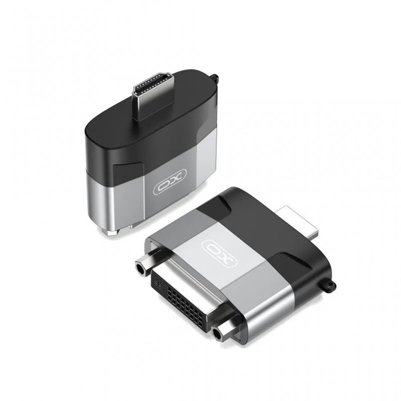 Αντάπτορας XO GB013 HDMI to DVI Grey
