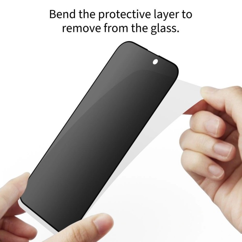 Γυαλί Προστασίας Tech-Protect Glass Spy+ 2-Pack Xiaomi 15T/15T Pro Privacy