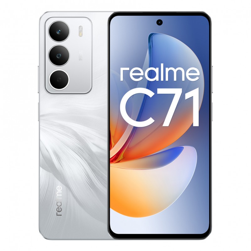 Realme C71 Dual SIM (8GB/256GB) White Swan