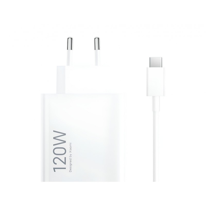 Φορτιστής Ταξιδιού Xiaomi MDY-14-EE HyperCharge Combo USB-A with Cable USB-C to USB-A 120W White (Original)