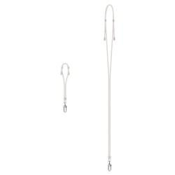  Λουράκι Λαιμού στήριξης Θήκης Neck Strap Spigen Rope Crossbody Strap & Wrist Pearl White (AFA08365)