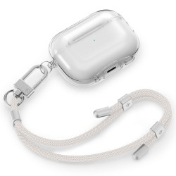  Λουράκι Λαιμού στήριξης Θήκης Neck Strap Spigen Rope Crossbody Strap & Wrist Pearl White (AFA08365)