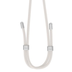  Λουράκι Λαιμού στήριξης Θήκης Neck Strap Spigen Rope Crossbody Strap & Wrist Pearl White (AFA08365)