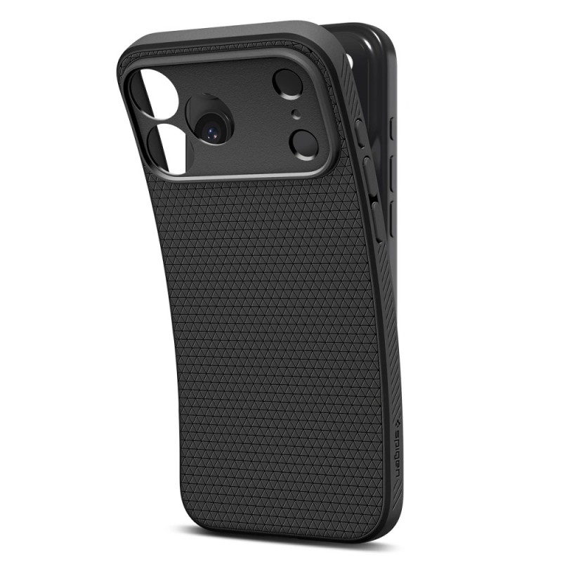 Θήκη Spigen Liquid Air Cover For iPhone 17 Pro (6.3") Matte Black