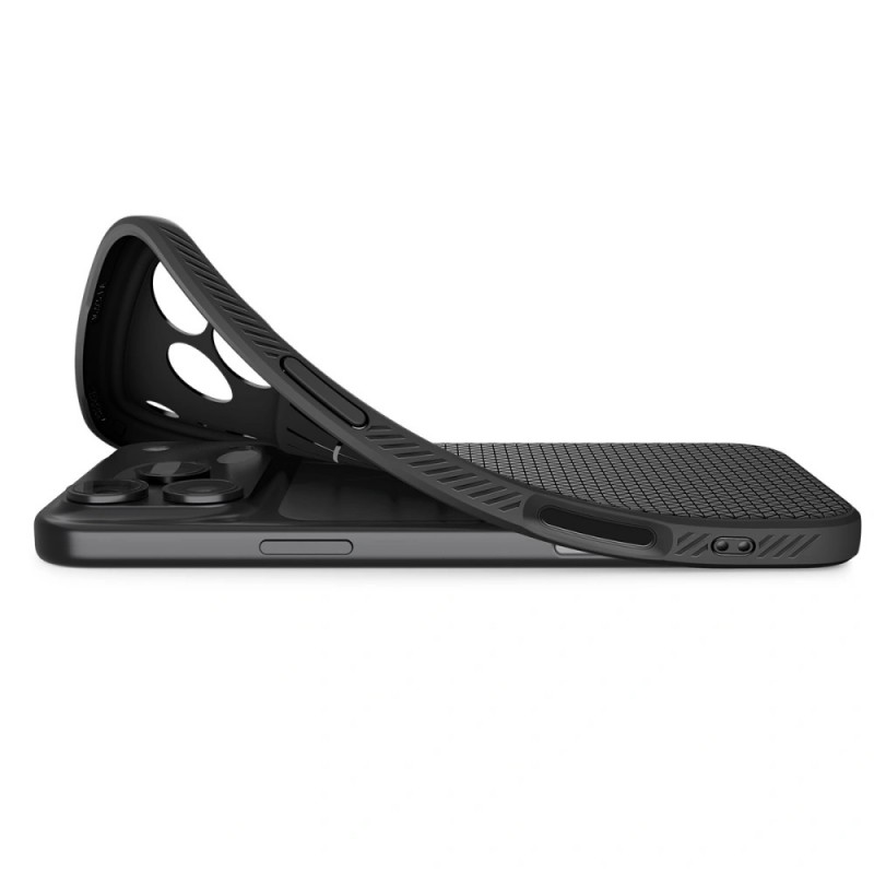 Θήκη Spigen Liquid Air Cover For iPhone 17 Pro (6.3") Matte Black