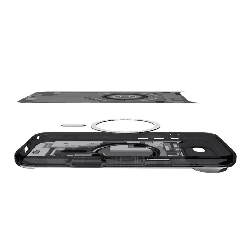 Θήκη Spigen Ultra Hybrid Mag Magsafe Cover iPhone Air (6.9") Zero One Black