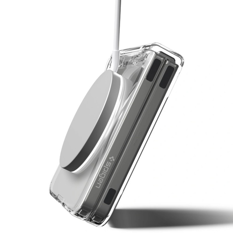 Θήκη Spigen Ultra Hybrid Pro Mag Magsafe Cover Samsung Galaxy Z Flip7 SM-F766 5G Clear/White