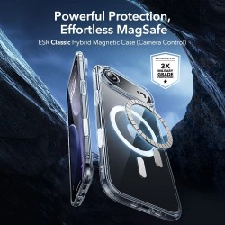 Θήκη ESR Classic Hybrid Magsafe Cover & Tempered Glass iPhone Air (6.9") Clear