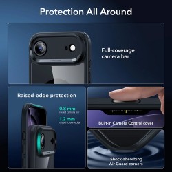 Θήκη ESR Classic Hybrid Magsafe Cover & Tempered Glass iPhone Air (6.9") Clear/Black