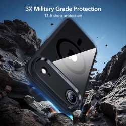 Θήκη ESR Classic Hybrid Magsafe Cover & Tempered Glass iPhone Air (6.9") Clear/Black