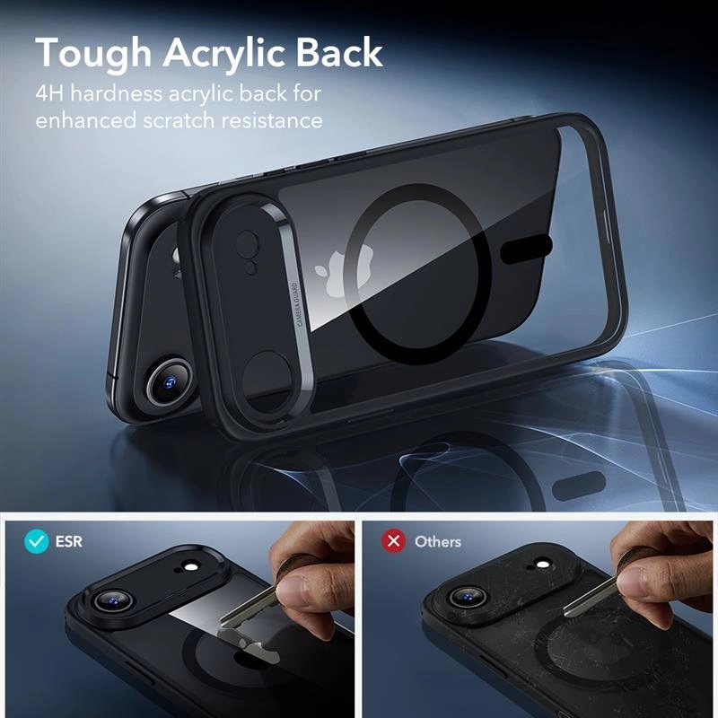 Θήκη ESR Classic Hybrid Magsafe Cover & Tempered Glass iPhone Air (6.9") Clear/Black