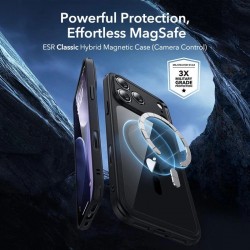 Θήκη ESR Classic Hybrid Magsafe Cover & Tempered Glass iPhone 17 Pro (6.3") Clear/Black