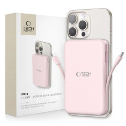 Εξωτερική Μπαταρία Tech-Protect PB31 Lifemag Magsafe PowerBank 10000mAh Pink