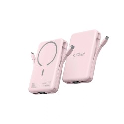 Εξωτερική Μπαταρία Tech-Protect PB31 Lifemag Magsafe PowerBank 10000mAh Pink