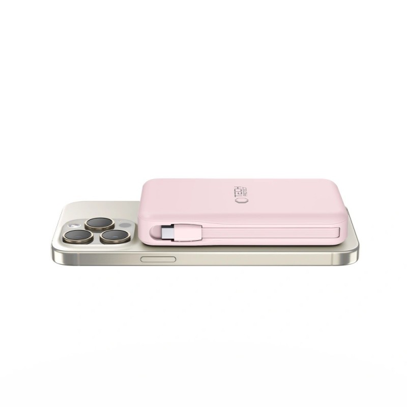 Εξωτερική Μπαταρία Tech-Protect PB31 Lifemag Magsafe PowerBank 10000mAh Pink