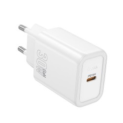Φορτιστής Ταξιδιού Hoco N62 Gentle USB-C PD30W White