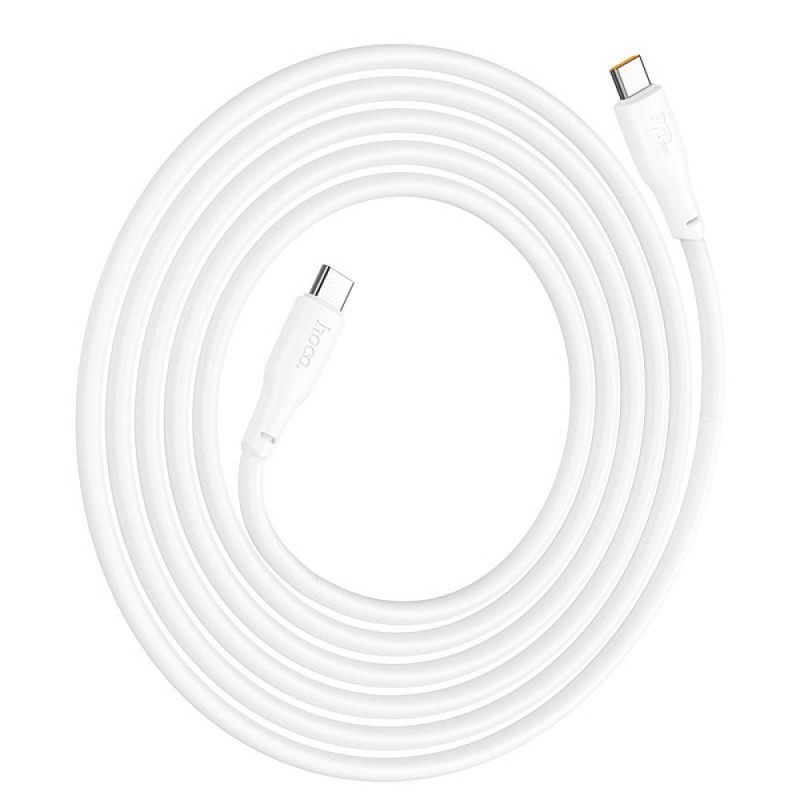 Καλώδιο Data Hoco X93 Force Charging Data Cable 240W Type-C to Type-C 2m White