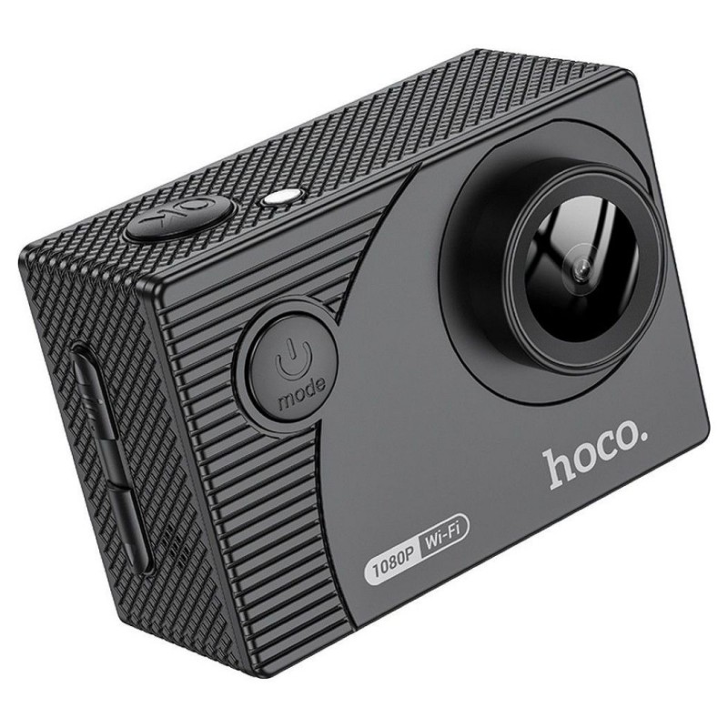 Action Camera Hoco DV100 Sport Waterproof with Screen 2" 1080P/30fps Black