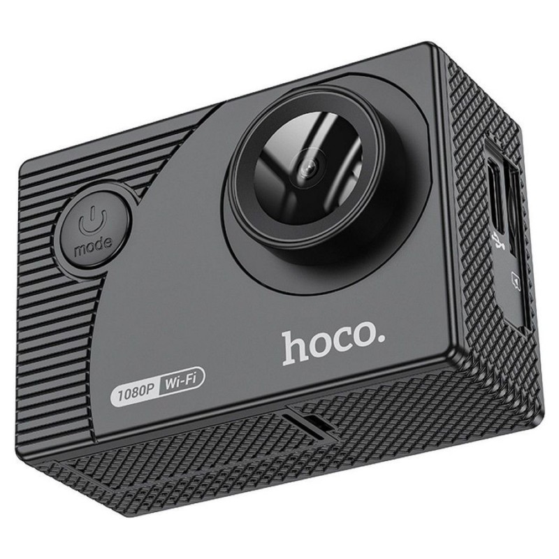 Action Camera Hoco DV100 Sport Waterproof with Screen 2" 1080P/30fps Black