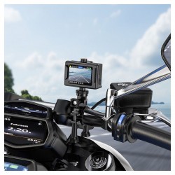 Action Camera Hoco DV100 Sport Waterproof with Screen 2" 1080P/30fps Black