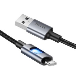 Καλώδιο Data Hoco U144 Charging Data Cable 60W USB-A to Type-C 1.2m Black