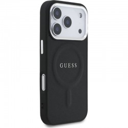 Θήκη Guess PU Saffiano MagSafe Cover Apple iPhone 17 Pro (6.3") Black