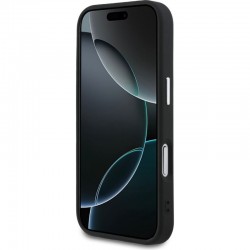 Θήκη Guess PU Saffiano MagSafe Cover Apple iPhone 17 Pro (6.3") Black