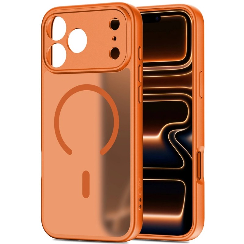 Θήκη Tech-Protect Basicmag Magsafe Cover For iPhone 17 Pro Max (6.9") Matte Cosmic Orange