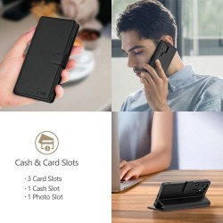 Θήκη Tech-Protect Wallet Xiaomi 15T Black