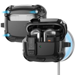 Θήκη Tech-Protect Carbonox Magsafe Samsung Galaxy Buds 3 / 3 Pro / 3 FE Black