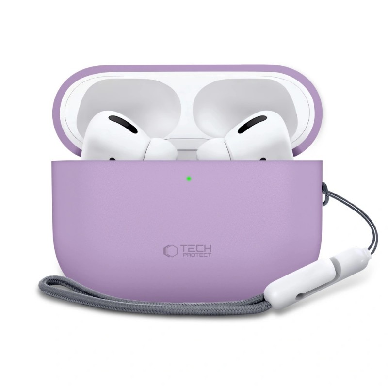 Θήκη Tech-Protect Silicone Apple Airpods Pro 3 Lavender