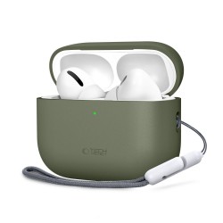 Θήκη Tech-Protect Silicone Apple Airpods Pro 3 Olive Green