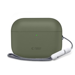Θήκη Tech-Protect Silicone Apple Airpods Pro 3 Olive Green