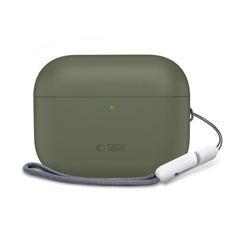 Θήκη Tech-Protect Silicone Apple Airpods Pro 3 Olive Green
