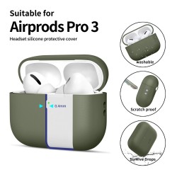 Θήκη Tech-Protect Silicone Apple Airpods Pro 3 Olive Green