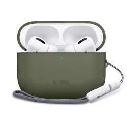 Θήκη Tech-Protect Silicone Apple Airpods Pro 3 Olive Green