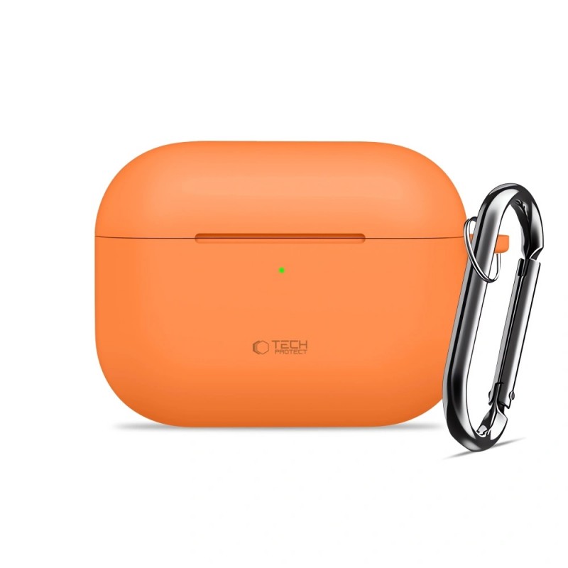 Θήκη Tech-Protect Silicone Hook Apple Airpods Pro 3 Cosmic Orange