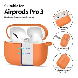 Θήκη Tech-Protect Silicone Hook Apple Airpods Pro 3 Cosmic Orange