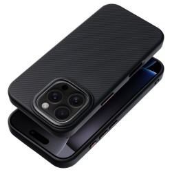 Θήκη Carbon Elite Mag Cover For iPhone 17 Pro (6.3") Black